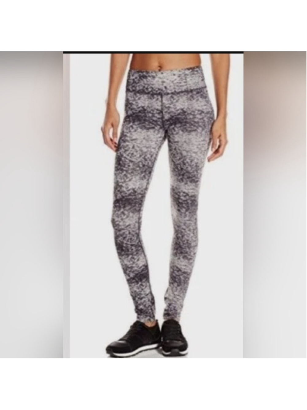 Bench Black Gray Leggings Medium NWT